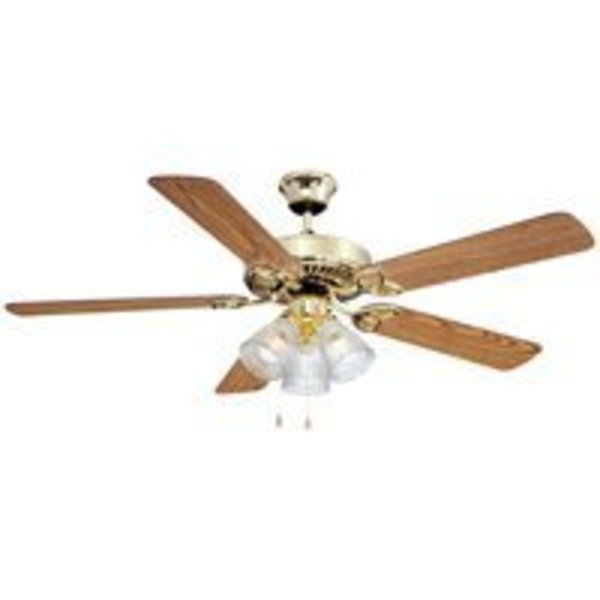 Boston Harbor Boston Harbor CF-78043 Ceiling Fan, Dual Mount, With 3 Light Kit, 52In CF-78043